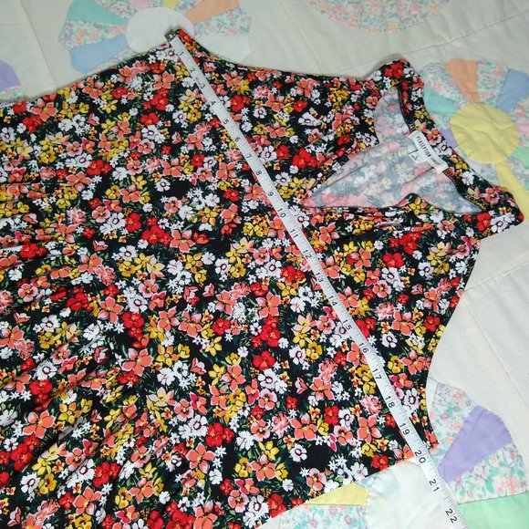 Perceptions Concept | Floral Tank Top | Size L 🦋 - Picture 4 of 6